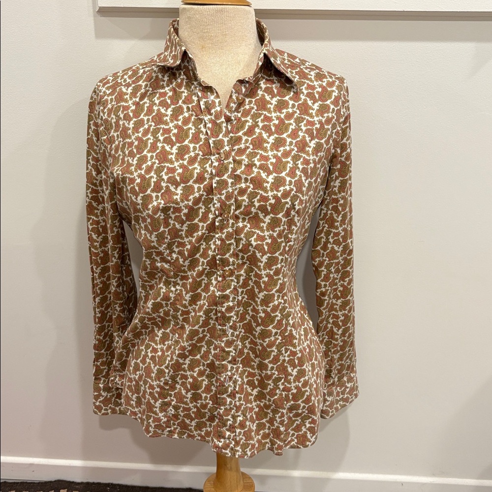 Etro paisley cotton shirt